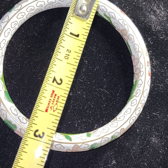 Vintage Cloisinée‎ bangle - Picture 2 of 8